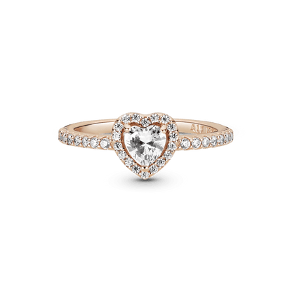 Anillo Corazón Brillante PLATA 925