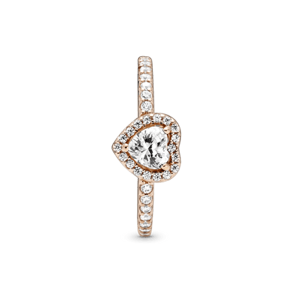 Anillo Corazón Brillante PLATA 925