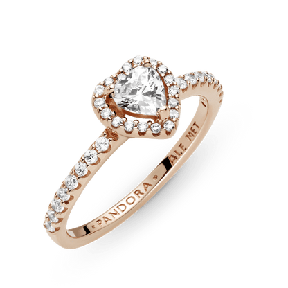 Anillo Corazón Brillante PLATA 925