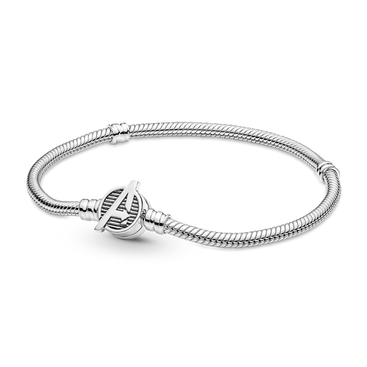 Brazalete Cadena de Serpiente con Broche de The Avengers