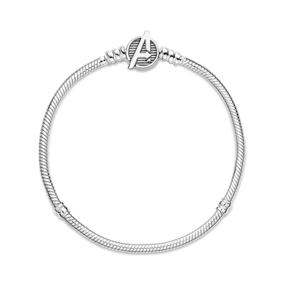 Brazalete Cadena de Serpiente con Broche de The Avengers