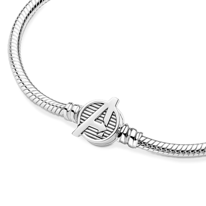 Brazalete Cadena de Serpiente con Broche de The Avengers
