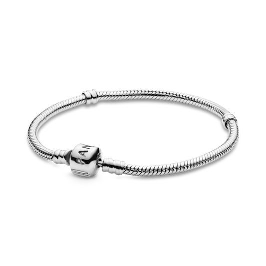 Brazalete Cadena de Serpiente con Broche
