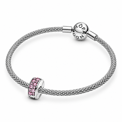 Clip Fijador de Pavé Rosa