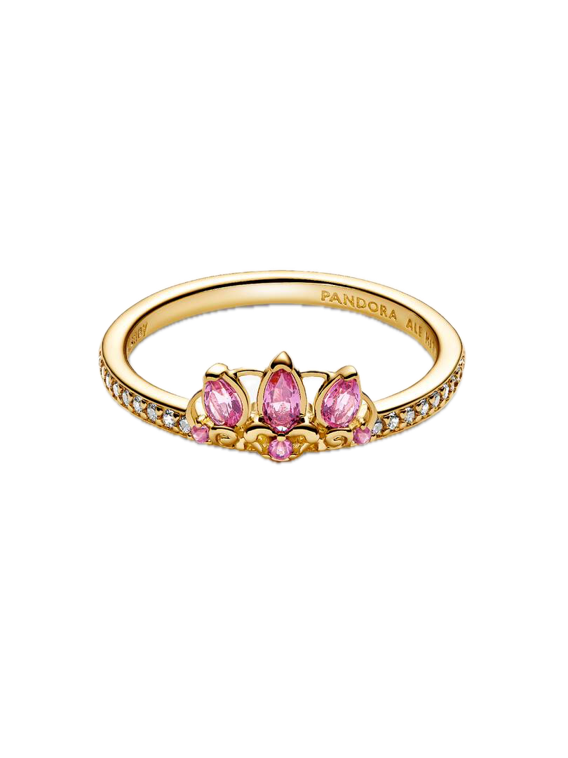Anillo Tiara Princesa Rapunzel P925