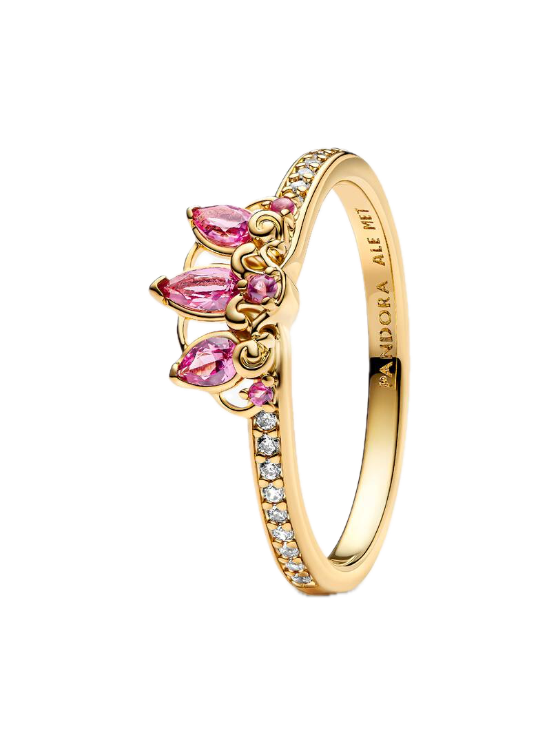 Anillo Tiara Princesa Rapunzel P925