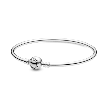 Brazalete Rígido Plateado