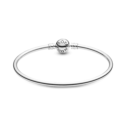 Brazalete Rígido Plateado