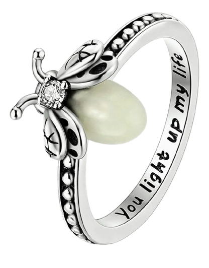 Anillo Luciérnaga pandora Plata 925