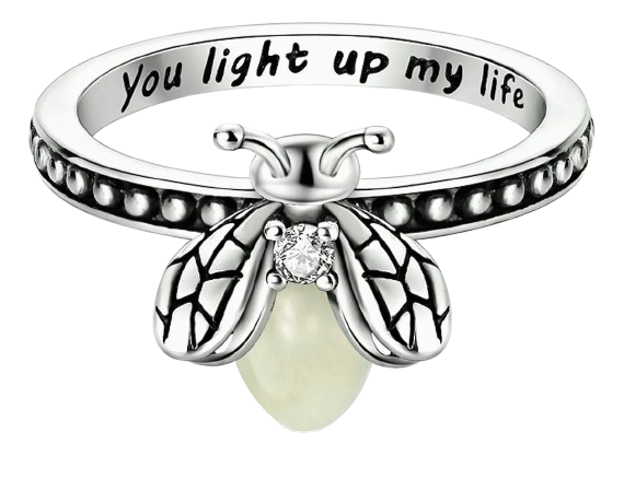 Anillo Luciérnaga pandora Plata 925