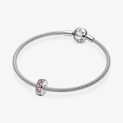 Clip Fijador de Pavé Rosa