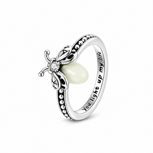 Anillo Luciérnaga pandora Plata 925