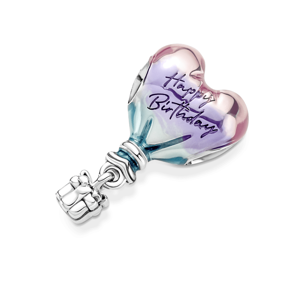 Charm Globo Aerostático Feliz Cumpleaños